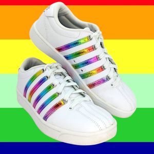 Women's Pre-owned "K-Swiss Classic Court Pro II" Sneakers - sz. 8